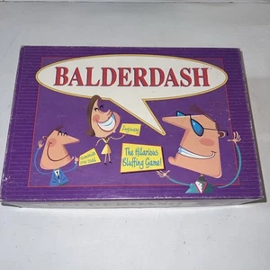 Vintage 1995 BALDERDASH Board Game Hilarious Bluffing Parker Brothers - Picture 1 of 6
