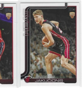 2025-26 Topps #220 Kasparas Jakucionis Miami Heat RC - Picture 1 of 1