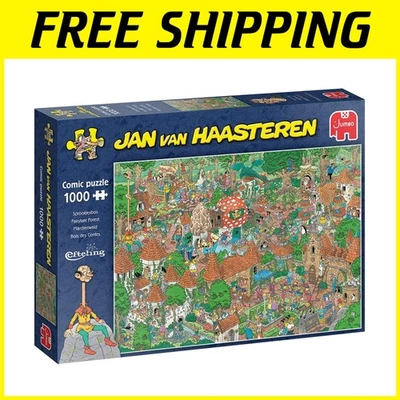 Rompecabezas Fairytale Forest 1000 piezas - diversión multicolor Foto 1 de 4