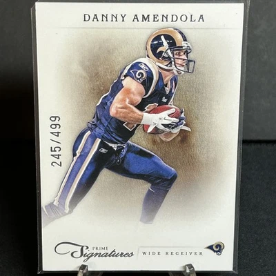Danny Amendola St. Louis Rams 2011 Panini Prime Signatures SN #/499 - Image 1 of 2