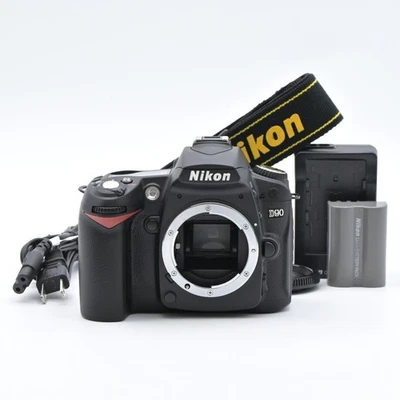 Nikon D90 Digital SLR Camera Body Black (Shutter Count 105) [Top Mint] #11359 - Image 1 of 4