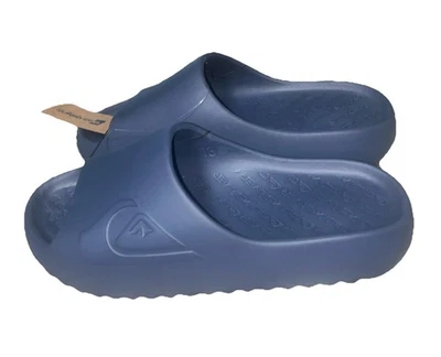 Quiksilver Cloudbreak Slides Mens 8 Slippers Sandals Navy Blue Shoes - Image 1 of 4