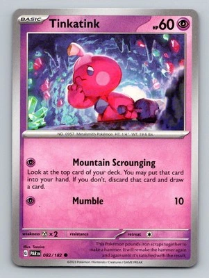 SV04: Paradox Rift #082/182 Tinkatink - Image 1 of 2