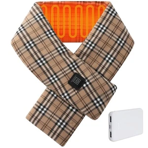 Cordless Heated Scarf, Neck Heating Pad for Pain Relief, Rechargeable Neck Wa... - Picture 1 of 7