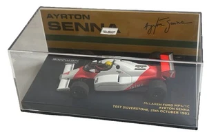 Ayrton Senna Minichamps 540 834307 McLaren MP4/1C model F1 Test car 1983  1:43rd - Picture 1 of 8