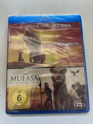The Lion King/Mufasa: The Lion King 2-Movie Colleciton [PG] Blu-ray New Sealed! - Image 1 of 2