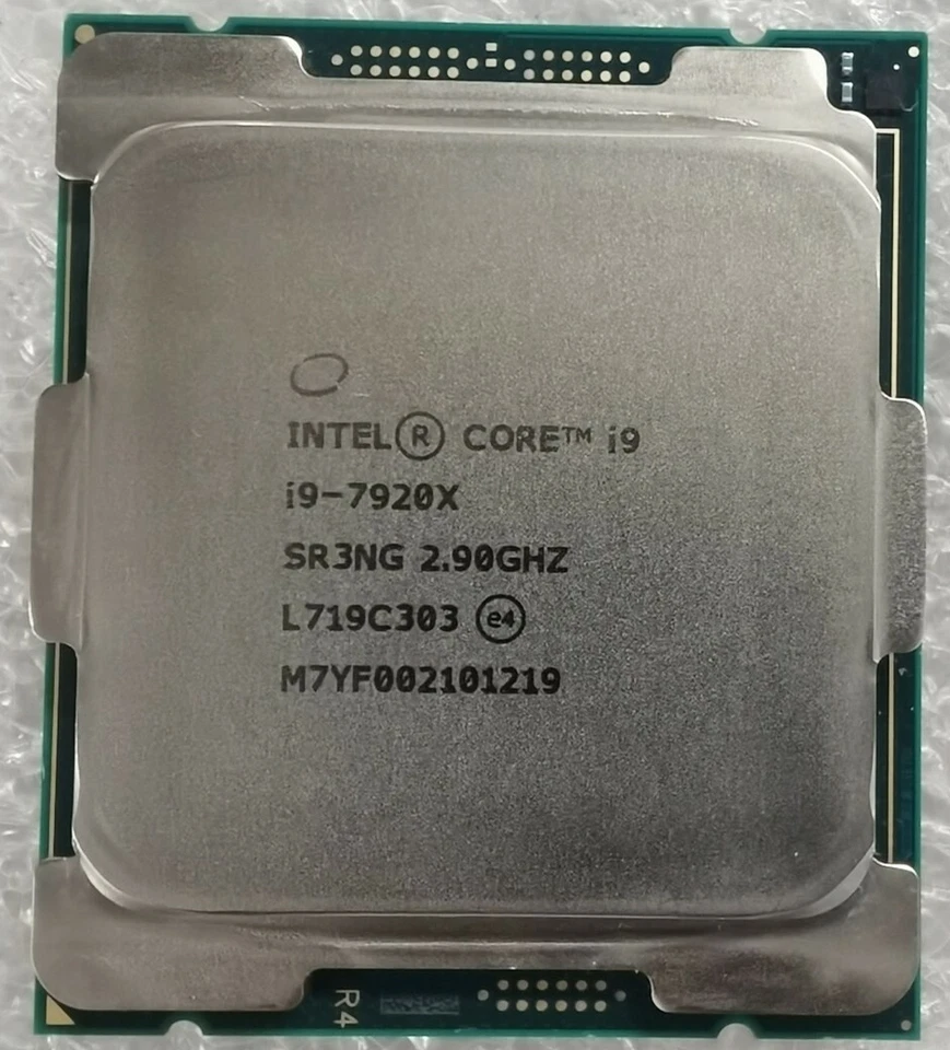 Intel Core i9-7920X 2.9-4.3 GHz 12Cores 24Thr SR3NG 140W LGA2066 CPU Processor - Image 1 of 1
