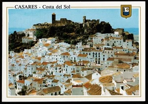 Casares General View Costa Del Sol Spain Postcard - Picture 1 of 2