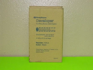 NEU Pitney Bowes 424-4 SCHWARZ ENTWICKLER FÜR C650 KOPIERER 2ER-PACK - Bild 1 von 1