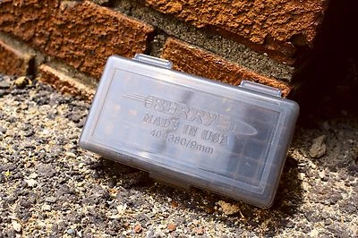AMMO BOX .380/9MM / 50 ROUNDS / EASTERN MAINE SHOOTING SUPPLIES / EMSSABOX-401 - Image 1 of 2