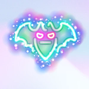 Bat in Flight Vanity License Plate - Picture 1 of 8