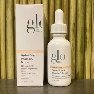 Glo Skin Beauty Brighten + Glow Hydra-Bright Vitamin C Drops 1 fl oz - Picture 1 of 2