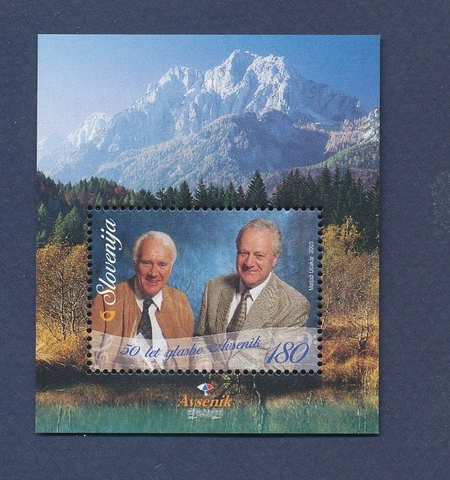 SLOVENIA - Scott 463 - MNH S/S - Flag - 2001 Cover