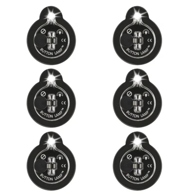КНОПКА лампа клейкие светодиоды света упаковка легкий, ультра-маленький, ультра-яркий L - Изображение 1 из 4