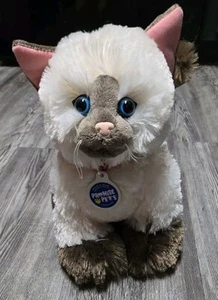 Build A Bear Siamese Cat Promise Pets Blue Eye And Cream And Brown - Picture 1 of 8