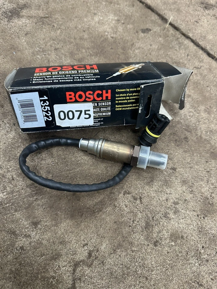 13522 Bosch Sensor Oxígeno O2 Nuevo para 530 540 840 E34 Serie 5 BMW 530i 540i 1994 Foto 1 de 1
