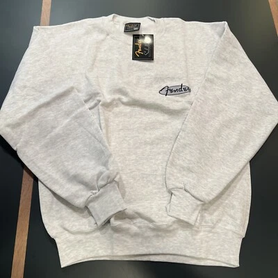 Fender ® Custom Shop ворота свитер, серый/ясень размер большой винтажный новый - Изображение 1 из 4