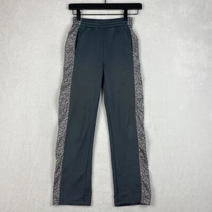 Jordan Therma Fit Sweatpants Boys Medium Gray Pockets Activewear - Picture 1 of 11