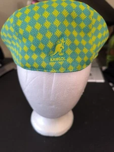 Vintage kangol argyle pattern news paper boy beret hat kids medium - Picture 1 of 6