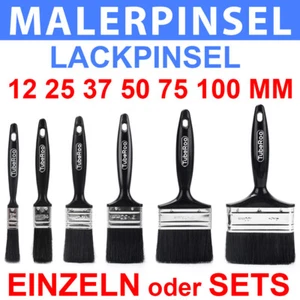 Pinsel Set Malerpinsel Flachpinsel Lackpinsel Lack Lasurpinsel Lackierpinsel