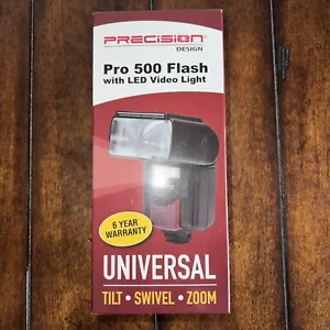 Precision Design Pro 500 Electronic Universal Flash For Cameras - Picture 1 of 7