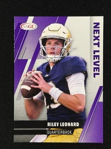 2025 Sage Low Series Riley Leonard Next Level #86 Notre Dame - Picture 1 of 2