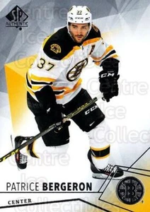 2015-16 SP Authentic #12 Patrice Bergeron - Picture 1 of 1