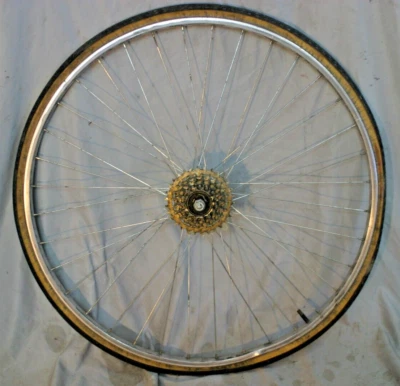 Araya 27" Vintage Rear Road Wheel Raleigh Freewheel 125/22mm 36S AV USA Shipper! - Image 1 of 4