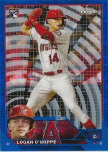 2023 Topps Chrome - Logan O'Hoppe #188 Blue Sonar Refractor /125 (RC) - Picture 1 of 2