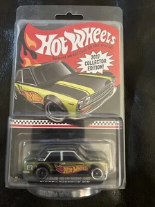 Hot Wheels 2017 Mail-In Collectors Edition Datsun Bluebird 510 With Protector - Picture 1 of 3