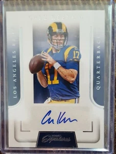 Case Keenum 2016 Panini Prime Signatures Autographed RC #d 72/99! - Picture 1 of 3