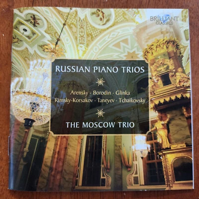 Russian Piano Trios - The Moscow Trio 3CD Box Set 2013 Briliant Classics - Image 1 of 4