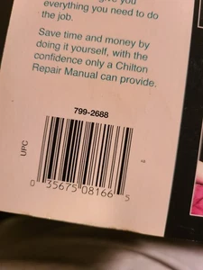 Chilton Repair Manual Chrysler Full Size trucks 1989-1996 - Picture 1 of 3