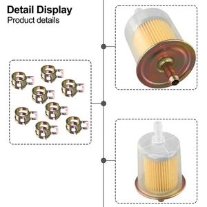 Inline Fuel Filter Efficient Filtration Protect Your Engine Compatibility - Picture 1 of 18