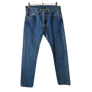 Levi’s New Men’s 501 Original Mid Rise Straight Leg Jeans Size 30x32 Classic - Picture 1 of 11