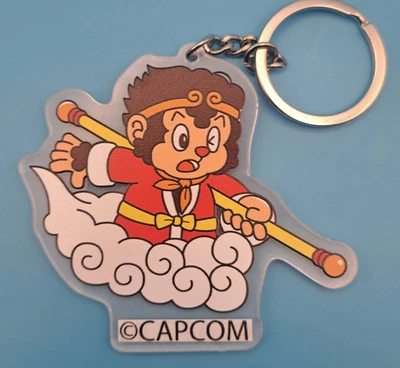 Capcom SonSon Keychain San Diego Comic-Con 2022 SDCC 2nd Arcade Stadium Promo - Image 1 of 2