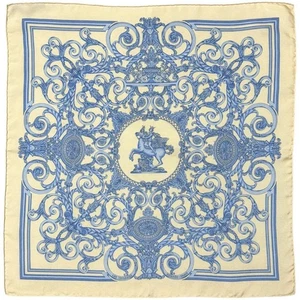 Hermes Carré 45 Bufanda Estola LES TUILERIES Pegaso Gavroche Patrón Arabesco - Imagen 1 de 13