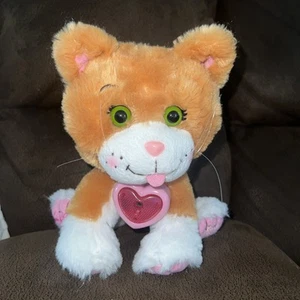 CPK Cabbage Patch Kids Adoptimals Orange Cat 2017 8" ronroneo maullado felpa-excelente - Imagen 1 de 5