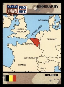 Königreich Belgien 1991 Pro Set Desert Storm #9 *121 - Bild 1 von 2