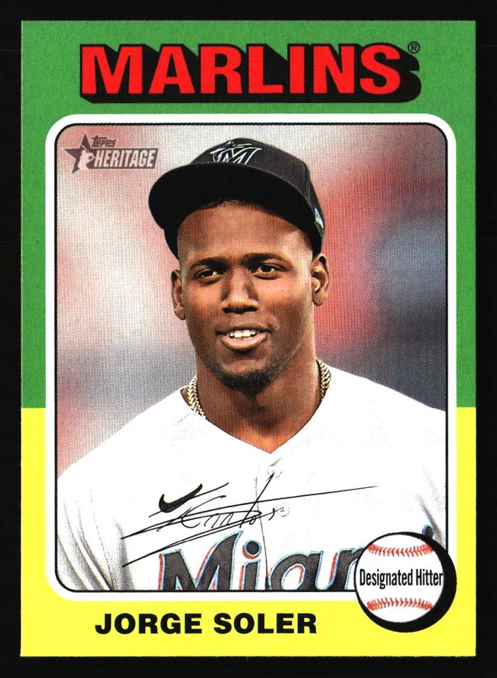 Miami Marlins Baseball Cards - Choose from 100s Player Qty Discount - Part 2 - Image 1 of 1