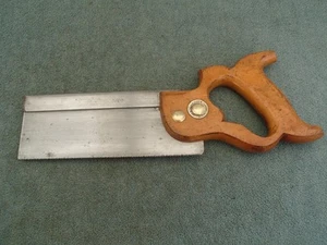 8" Steel backed Dovetail saw by Tyzack, Sons and Turner, Sheffield. - Picture 1 of 6