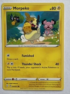 Pokemon Shining Fates Morpeko 36/72 NM/M  - Picture 1 of 2
