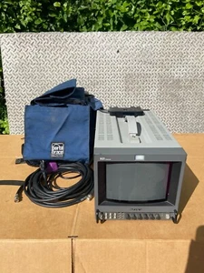 Sony Trinitron RGB Color Video Monitor PVM-8045Q With Porta Brace Cargo Case - Picture 1 of 19