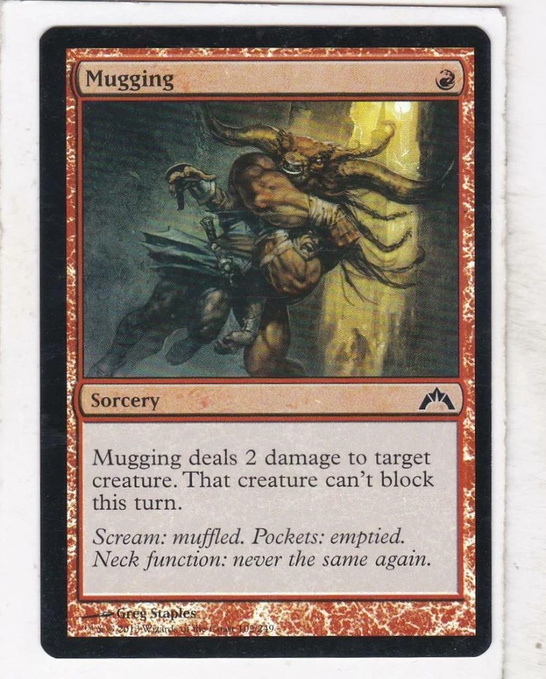MTG: Gatecrash: Foil: Mugging - Image 1 of 1