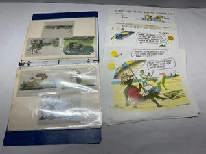Original Art Portfolio - 1994 Greeting Cards Comics Metamorphoses Frog - McLeod - Picture 1 of 13