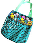 Easter Tote Bag Canvas Spring Usa Made Colorful Artist Signed Innovo 12X12