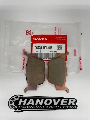 JUEGO PASTILLAS FRENO TRASERO HONDA OEM 2004-2009 TRX450R 2006-2014 TRX450ER 06435-HP1-016 Foto 1 de 2