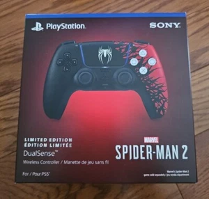 Spider Man 2 Dualsense Exclusive Limited Edition Controller for Sony PS5 NEW - Picture 1 of 6