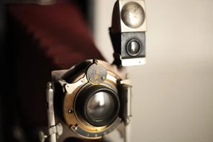 Beautiful 3A Kodak Folding Camera * Red Bellows * Full Working Order * cc 1903 - Picture 1 of 11