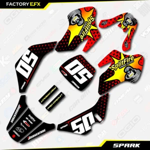 Red Spark Racing Graphics Kit fits Suzuki JR50 00-06 Decal Sticker JR 50 - Picture 1 of 8